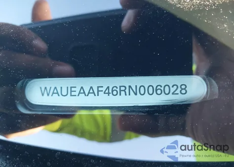 2024 Audi A4 Premium Plus 45 Tfsi S Line Quattro S Tronic from USA, damaged, VIN WAUEAAF46RN006028